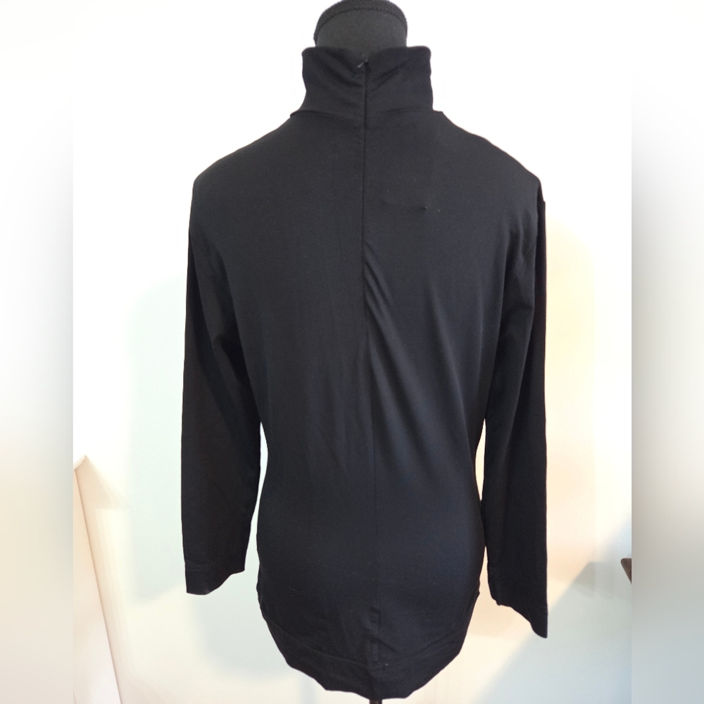 Moschino Cheap & Chic bodycon turtleneck athleisure top Sz 12